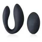 INTY Toys Switch pāru vibrators – 18 cm – melns — Foto 4
