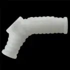 LoveToy Vibrating Wave Knights Ring – with scrotum sleeve – white – TPE — Photo 3