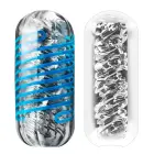 Tenga Spinner Deluxe 01 Drops – vibreriv masturbaator – läbipaistev — Foto 4