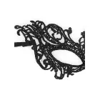Royal Black Lace Mask - Black Foto 4