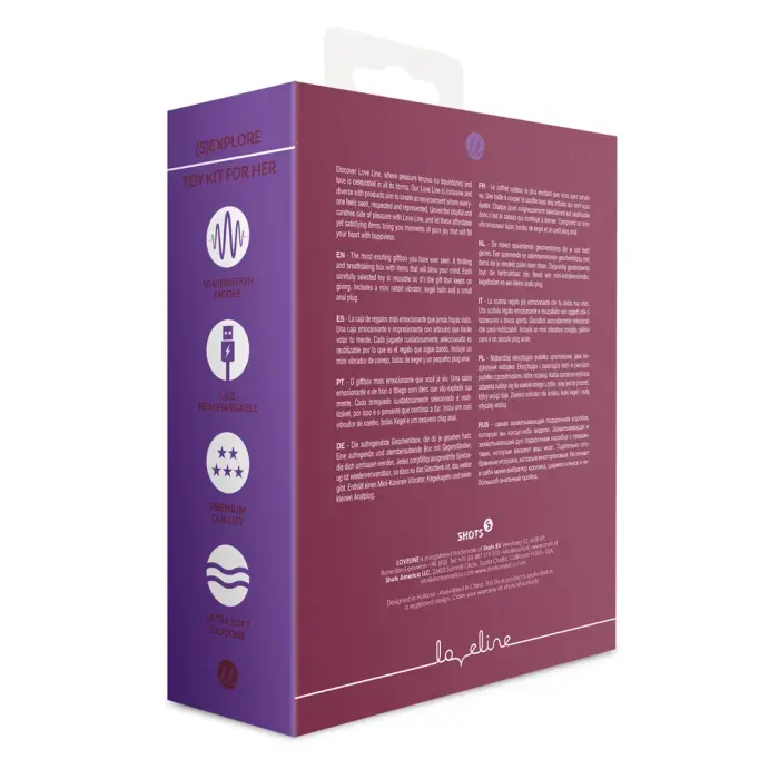 (S)explore - Toy Kit for Her - Dark Cherry Foto 2