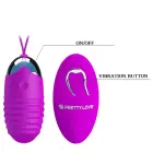 PRETTY LOVE Jessica USB Vibrating Egg – 7.5 cm (3″) – White — Photo 7