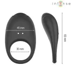 Intense Merlotte Vibrating Silicone Ring – Black — Photo 5