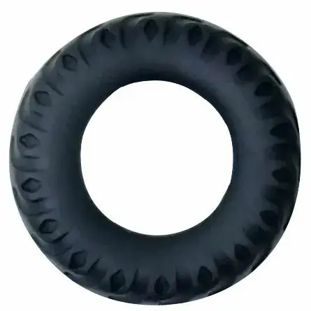 Baile Titan Silicone Ring Black-Green 2 cm