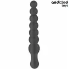 Addicted Toys silikona dubultais anālais masieris – 24 cm – Melns — Foto 5