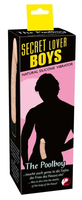 The Poolboy реалистичный вибратор – 21 cm (8.3″) – телесный