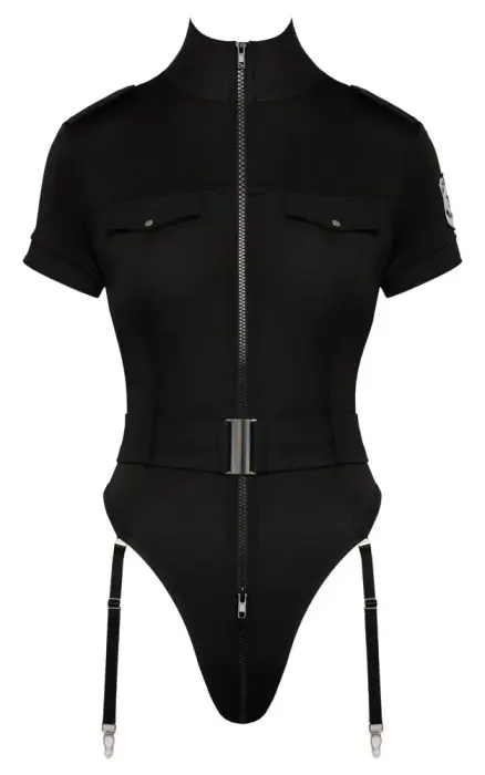 Cottelli COSTUMES policistes bodijs – melns – S Foto 7