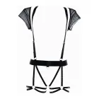 St. Tropez Babe боди с подвязками – чёрное – One size — Фото 3