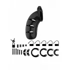 Man|Cage клетка целомудрия – 11.5 cm (4.5″) – черный — Фото 3
