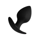 FORTO F-60 Spade pīķa formas anālais spraudnis – 7.6 cm – Melns — Foto 3