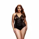 Baci pitsist bodi – must – Queen Size — Foto 1