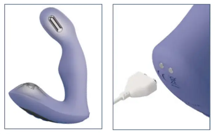 JJ Pulsus P-Spot prostate massager – 14.4 cm – Roosa Photo