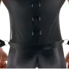 Svenjoyment Bondage kombinezons – melns Foto 7