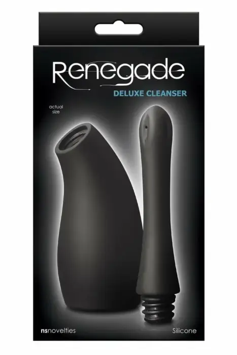 Renegade Deluxe Cleanser – higiēnas balons – melns