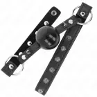 KINK palliklamber 4 cm – silikoonist pall, neediotsad, reguleeritav rihm – must — Foto 2