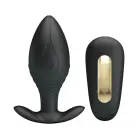 PRETTY LOVE - REGINA Vibrating Anal Plug – 18 cm (7″) – Black — Photo 1