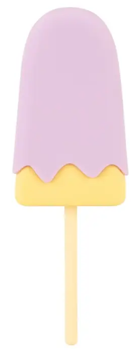 Vibrējošs Popsicle – 13.5 cm (5.3″) – rozā Foto 3