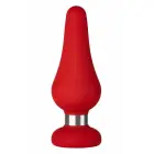 FORTO F-21 Tear Drop Intimate Plug – L – Red — Photo 2