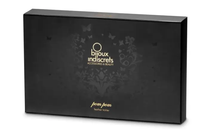 Bijoux Indiscrets Pom Feather sensuaalne kõditur – must