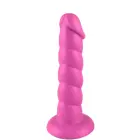 Playhouse Spiral Tease Dong – liquid silicone spiral dildo – M — Photo 1