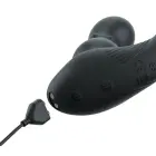 AFE Ass-Gasm Slide&Glide Black Dildo – 19 cm – Black Photo