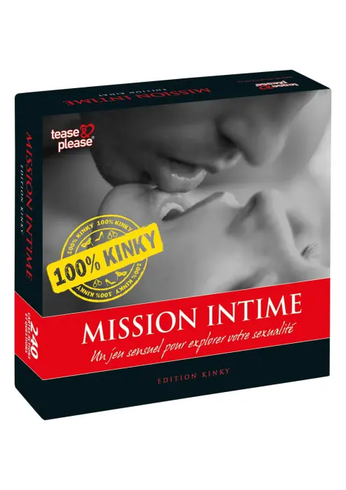 Mission Intime 100% Kinky erotiska kāršu spēle pāriem