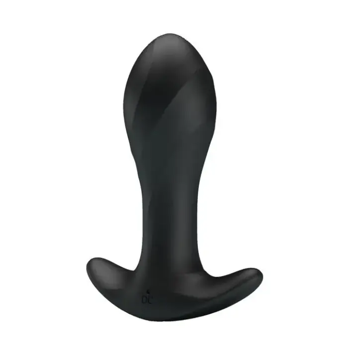 PRETTY LOVE Анальная пробка-массажер – 10.5 cm – Черный