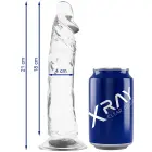 XRAY caurspīdīgs intīmais modelis dildo – 21 cm (8.3″) – caurspīdīgs — Foto 1