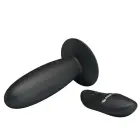 PRETTY LOVE Remote Control Vibrating Plug – 20 cm (8″) – Black — Photo 4