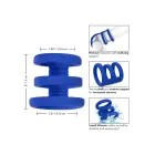 Admiral Triple Cock Cage – zils Foto 4