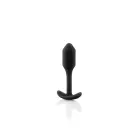 B-Vibe Snug Plug 1 – Analinis kištukas su svoriu pradedantiesiems – Juodas — Nuotrauka 3