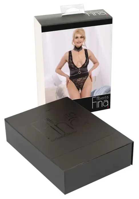 Abierta Fina pitsist bodi kristalldekoriga – M Photo