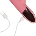 Pöörlevate pärlitega jänese vibraator – 18 cm – roosa — Foto 10
