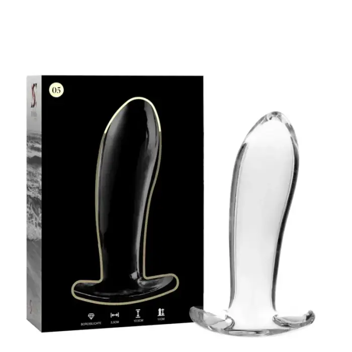 Ibiza Nebula Series Model 5 стеклянная анальная пробка – 12.5 cm