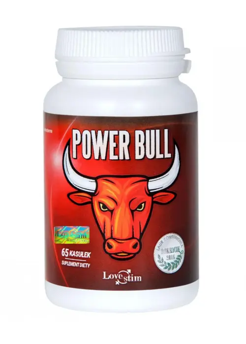 Power Bull пищевая добавка для тестостерона и эрекции – 65 капсул