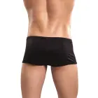 Bone Yard Zipper Boxer Shorts with Cock Ring – Black – L/XL — Photo 1