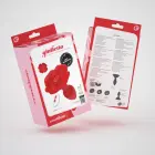 Giulietta - Rotating Anal Rose Plug with Remote Control – 7.7 cm – Red — Photo 1
