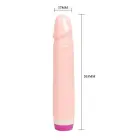 BAILE Waves of Pleasure reālistisks vibrators – 21 cm (8.25″) – ādas krāsa Foto 4