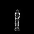 Paralititan teksturēts dildo – Caurspīdīgs — Foto 3