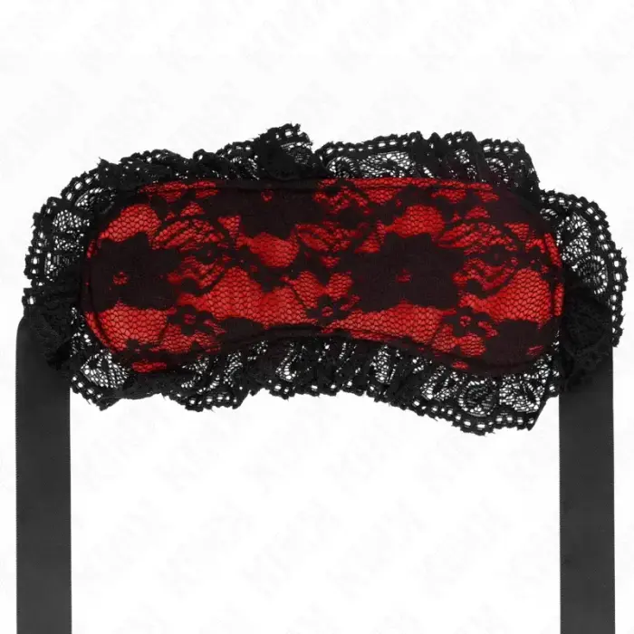 KINK Lace Bandage Model 3 - Elegant Lace Eye Mask 22.5x11cm – Black