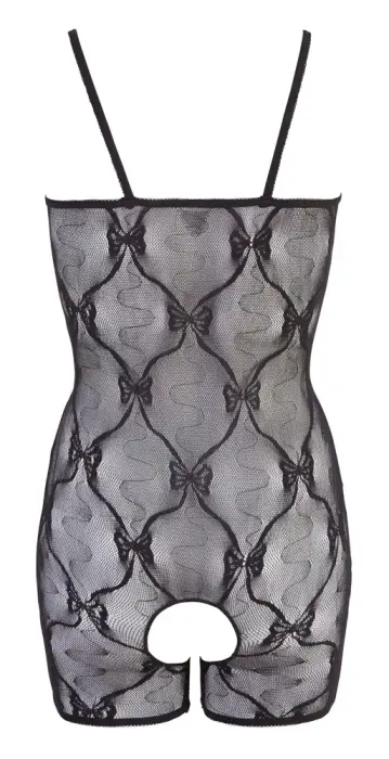 Radlercatsuit mežģīņu bodijs – melns – L/XL Foto 5