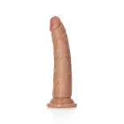 Slim reālistisks dildo ar piesūcekni – 15.5 cm (6″) – Miesas krāsa Foto 3