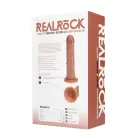 Vibrējošs izliekts dildo – 20.5 cm (8″) – miesas krāsā — Foto 2