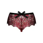 OBS Redessia Floral Lace Shorts – Black – S/M — Photo 4