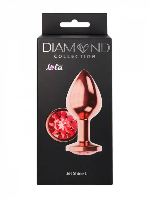 Diamond Ruby Shine L tapp – 8.3 cm – Rose Gold Photo