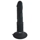 Vibrating Ass Fucker Dildo – 21 cm – Black Photo
