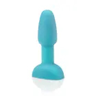 b-Vibe Rimming Petite anālais spraudnis – 12.5 cm – Zils — Foto 1