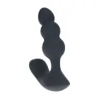 Dual Motor Remote Control Beaded Vibrating Liquid Silicone Prostate Stimulator – Black — Photo 5
