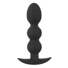 Black Velvets Heavy Beads dildo – 13.3 cm – Juodas Photo