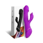 Rubberco izliekts klitora stimulators – ar 9 vibrācijas funkcijām – violets — Foto 9